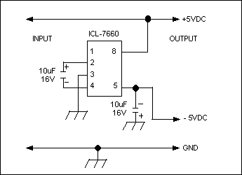 Lmc7660 схема включения